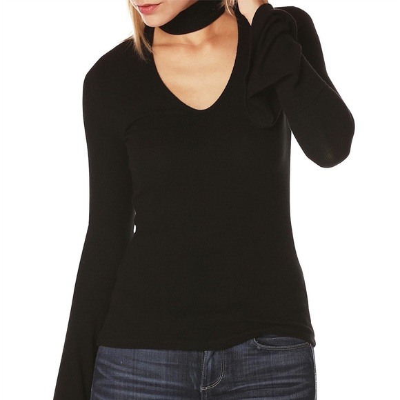 NWT• Paige Skylynn Bell sleeve Top - Picture 3 of 8